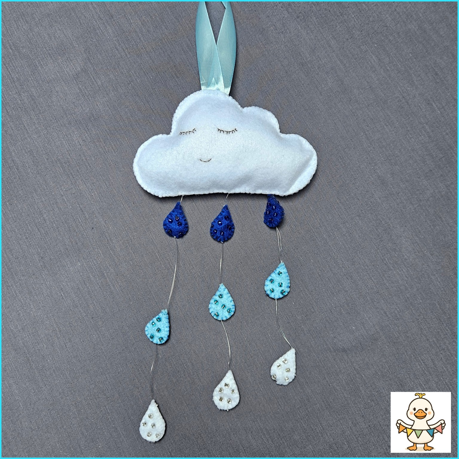 Felt Cloud Wall Hanging
