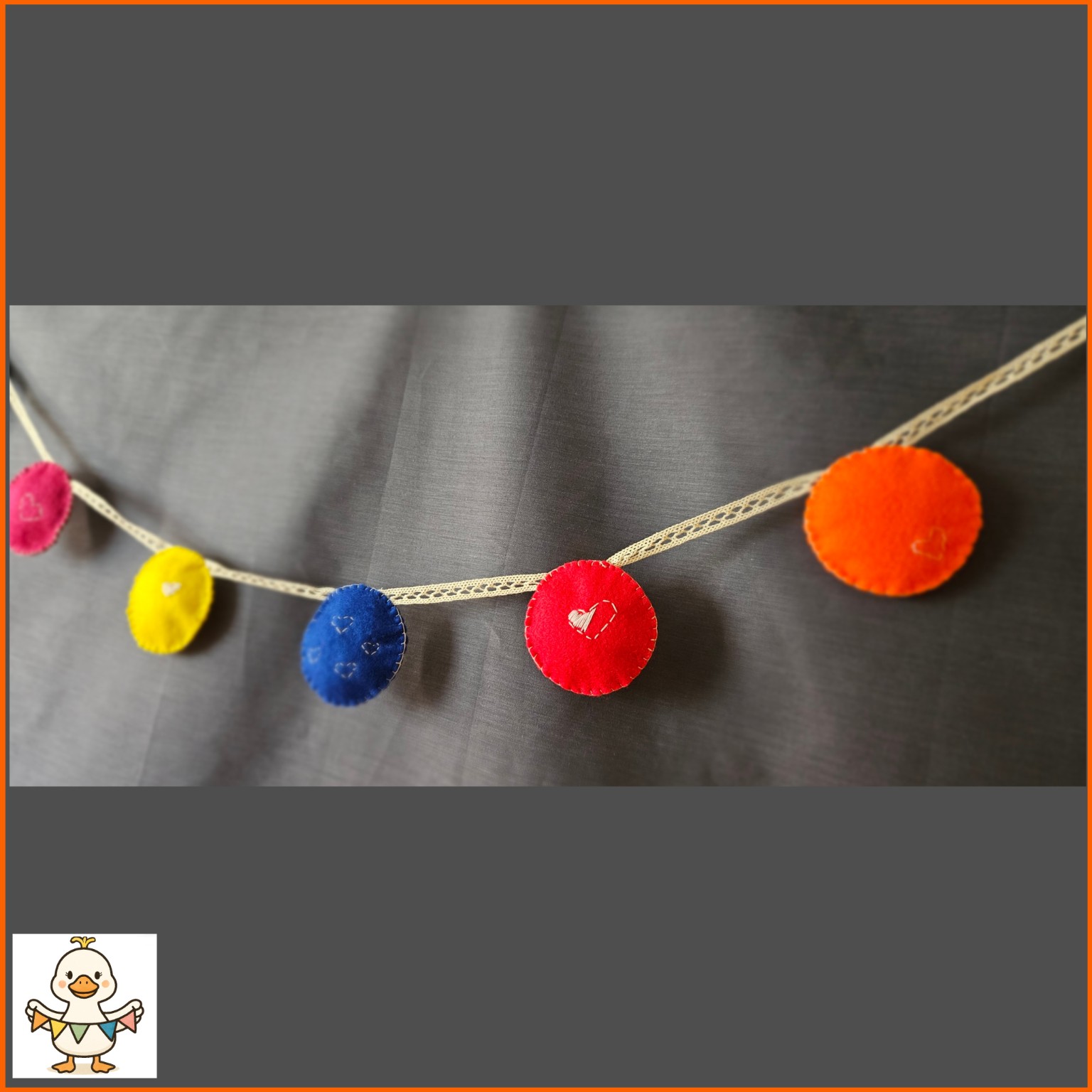 Colourful Reusable Bunting