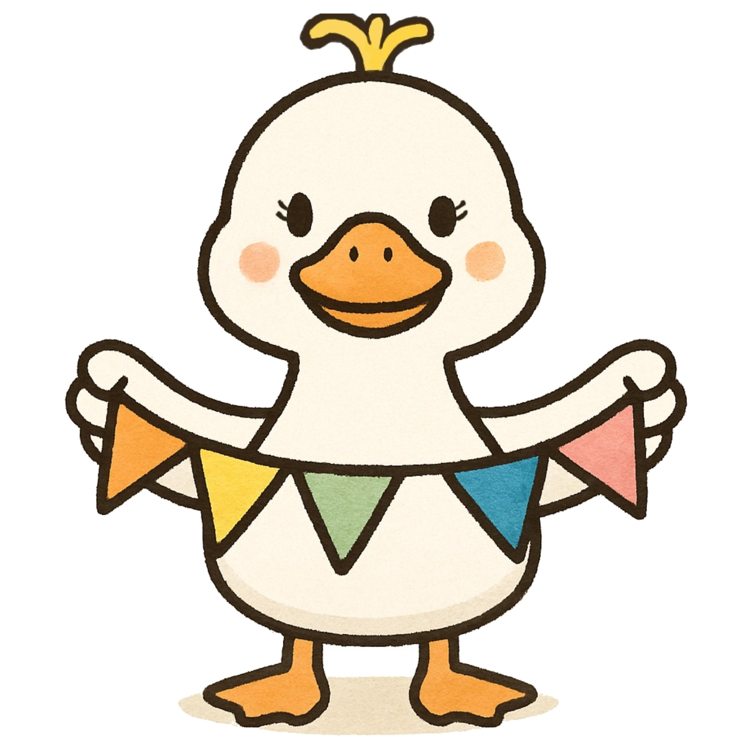 White Goose Crafts goose logo